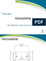 Electroplating: BY: Magnifico Training and Consulting