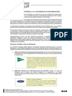 3.1 Actividad Económica y Necesidad de Información