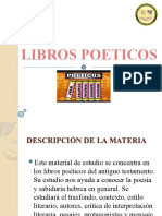 Libros Poeticos-Poesia Hebrea y Caracteristicas