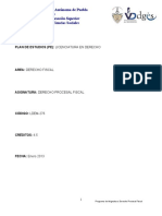 Ldem 276 Derecho Procesal Fiscal