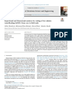 2020 Khandoozi Inspectional and Dimensional Analyses For Scaling of Low Salinity Waterflooding (LSWF) From Core To Field Scale