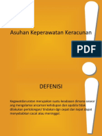 Asuhan Keperawatan Keracunan