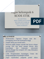 Tugas Kelompok 6 Kode Etik