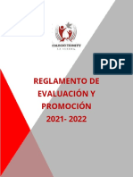 Reglamento de Evaluacion y Promocion Colegio Trinity 2021 2022