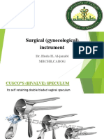 Gynecological and Obstetric Instruments - 1