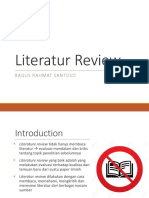 Literatur Review Tipe dan Manfaat