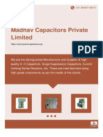 Madhav Capacitors Private Limited