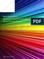 Best Practice in Spectrum Licence Renewals. Jan2015