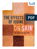 The Persistent Antimicrobial Effects of Iodine on Skin