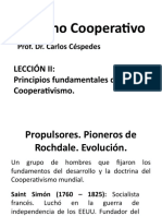 Derecho Cooperativo Lección 2