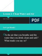 Lesson 2 - Clean Water and Air 6