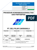 Prosedur Komunikasi, Konsultasi & Partisipasi