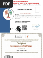 Symbiosis Online MBA Degree Certificate | PDF