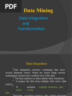 Data Integration & Transformation