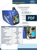 Fisa Prezentare Generator de Curent Ford FG2500iS Distribuitor