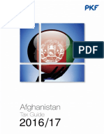 Afghanistan Tax Guide 2016 17