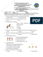 Penilaian Akhir Semeste1 Pjok Sd3