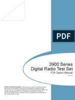 3900 Series Digital Radio Test Set: P25 Option Manual