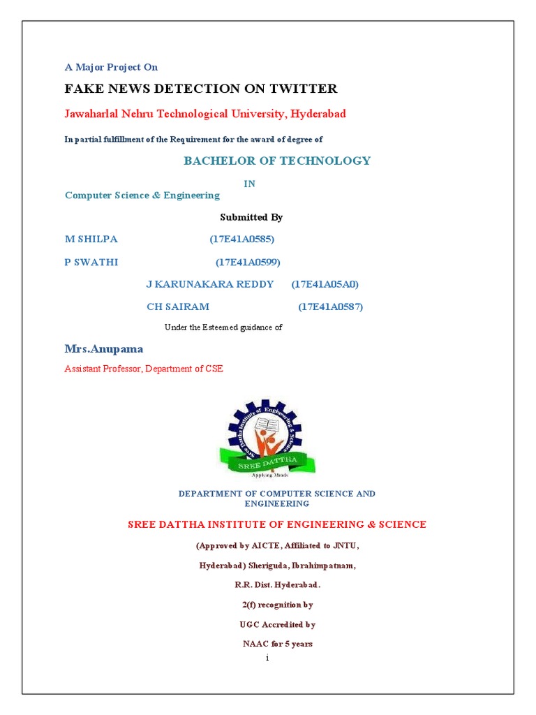 MAJOR PROJECT Documentation | PDF | Logistic Regression | Machine Learning