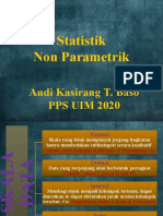 Materi Statistik Non Parametrik 2020