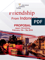 Friendship from Indonesia Sponsorship Proposal