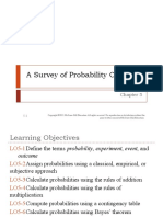 A Survey of Probability Concepts: Prior Written Consent of Mcgraw-Hill Education