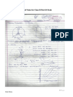 Compiled Notes For Class II Part-B Orals: 1 - Rohit Mishra