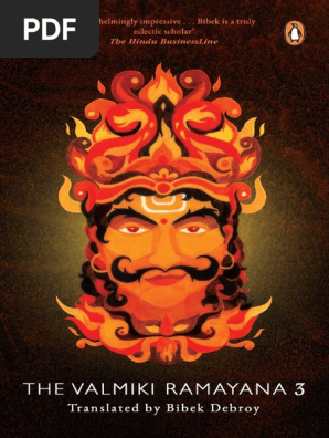 The Valmiki Ramayana Volume 3 Pdf Rama Ramayana