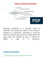 Basics Business Valuation Module