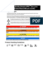 Installation Guide Smart-UPS On-Line SRT5K/6K Tower/Rack-Mount 3U/4U