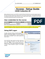SAP Live Access - Setup Guide: S4H00 Collection 05