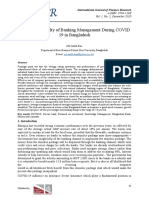 Financial Difficulty of Banking Management During COVID 19 in Bangladesh