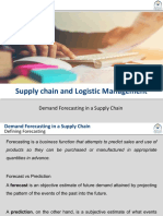 CH 5 - Demand Forecasting in A Supply Chain