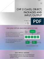 CHP 2 Class, Object, Packages and Input/Output: by Megha V Gupta, NHITM