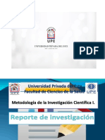 Reporte de Investigación