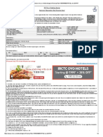 Irctcs E Ticketing Service Electronic Reservation Slip (Personal User)