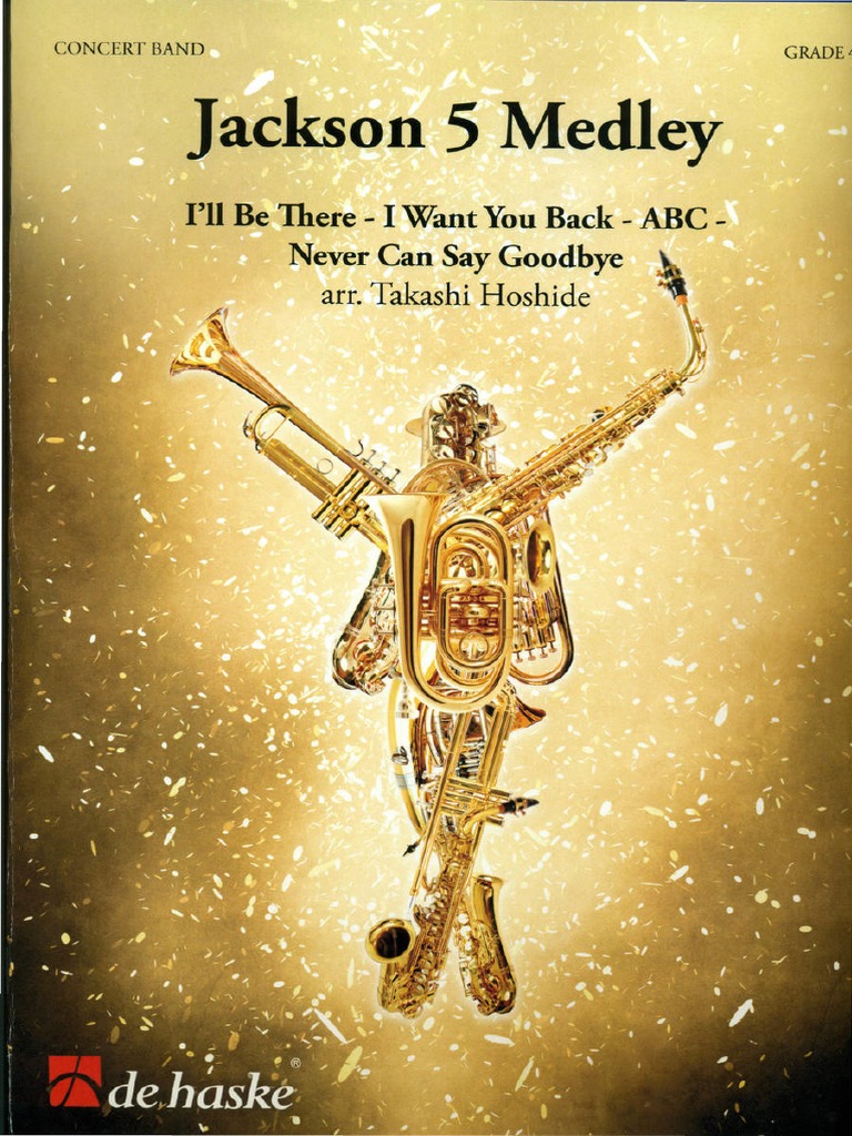 Jackson 5 Medley Arr. T.hoshide PDF Saxophone Trombone