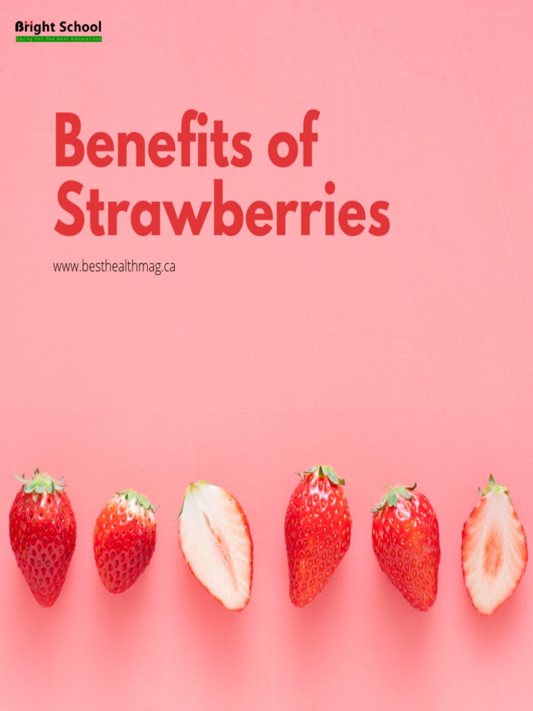 Health Benefits of Strawberries PDF