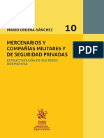 Mercenarios Y Compañías Militares Y de Seguridad Privadas: Mario Urueña-Sánchez
