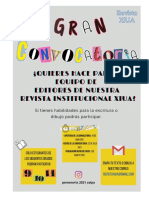 Convocatoria Revista