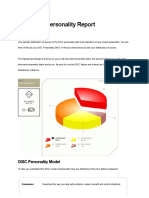 DISC Personality Test Result - Free DISC Types Test Online at