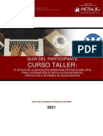 Guia Participante Curso Taller Apa 2021 1