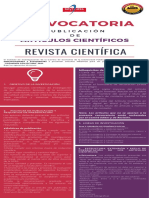 Convocatoria - Publicación de Artículos