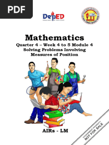 AIRs-LM - MATH 10 Quarter 4-Week 4-To-5 - Module-4