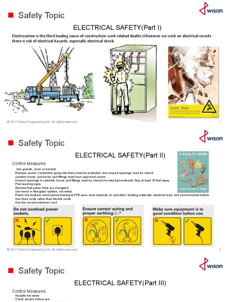Safety TopicElectrical Safety PDF