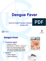 Dengue Fever: Centre For Health Protection, Department of Health October 2019