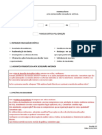 Ata de Reunião de Análise Crítica (Orientações de Preenchimento ISO 9001 - 2015)