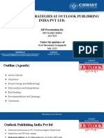 Supplychain Strategies at Outlook Publishing India PVT LTD.: SIP Presentation by
