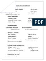 Antenatal Assessment Form 9