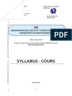 L3 Syllabus Cours GTR 53061